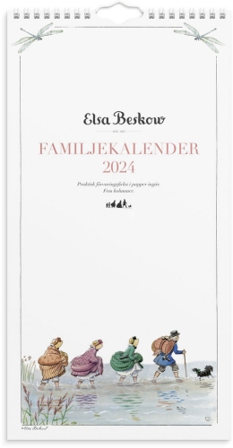 Elsa Beskow Familienkalender 2024  - Burde Frlag