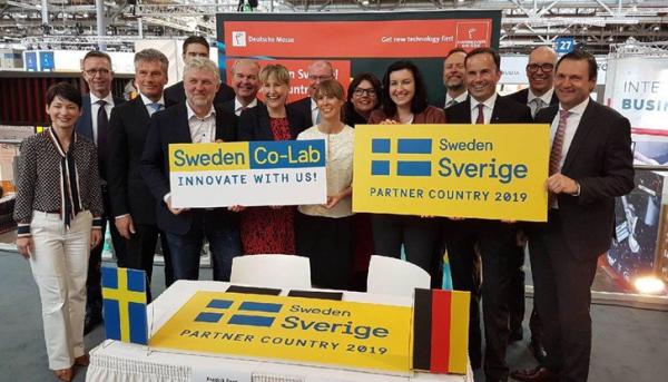 Schweden ist Partnerland der HANNOVER MESSE 2019  www.swedenabroad.se/de/botschaften/deutschland-berlin/