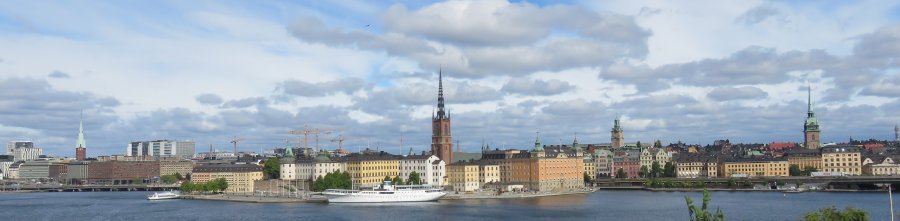 Stockholm, Riddarholmen und Gamla Stan vom Monteliusvgen  2016 Wolfgang Sander